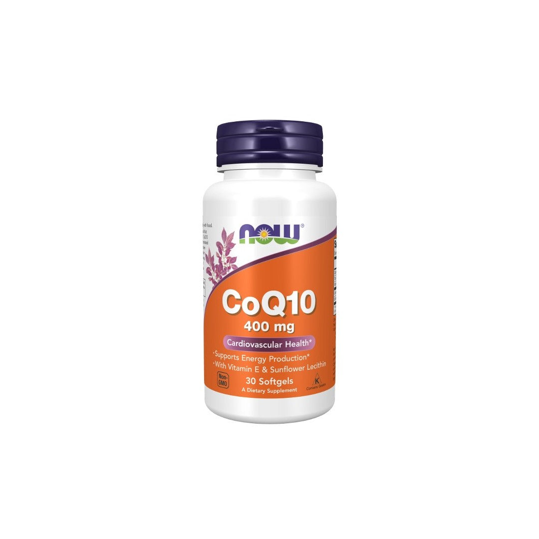 Coenzym Q10 400 Mg 30 Weichkapseln Now Foods
